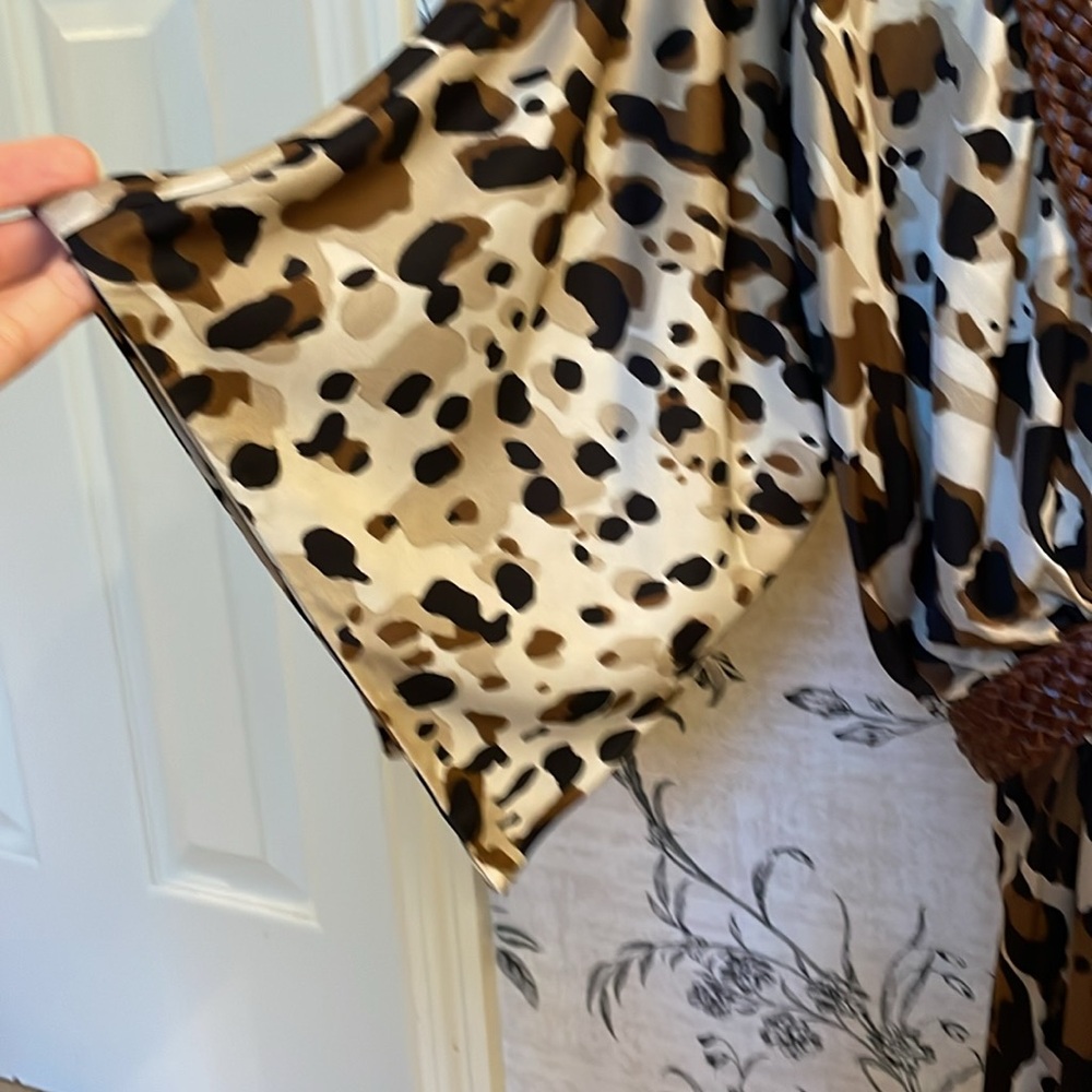 Sky leopard print blouse - Picture 4 of 5